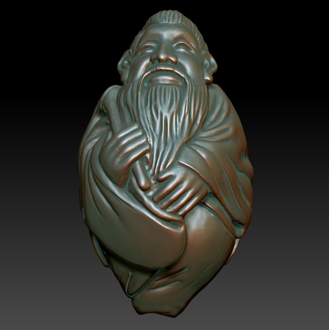 HD Scan 26B Statue – Ready Print 3D Model