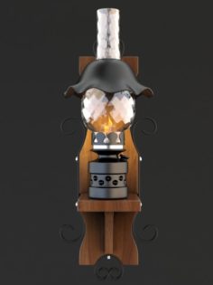 Kerosene Lamp 3D Model