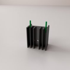 Heatsink v2 3D Model