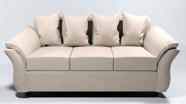 Sofa set 3D Model