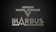 Ikarbus logo 3D Model