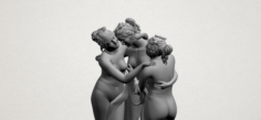 Sculpture of Three Grace i 3D Model