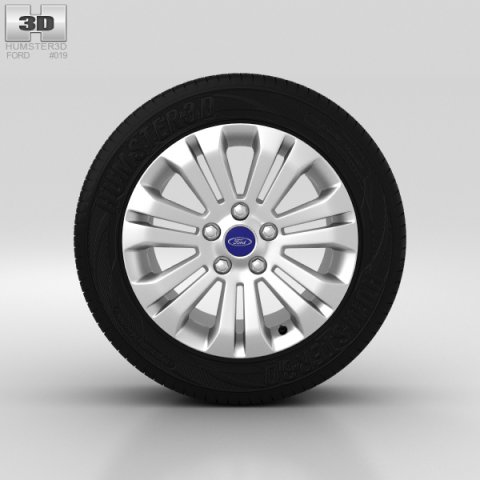 Ford Mondeo Wheel 16 inch 003 3D Model