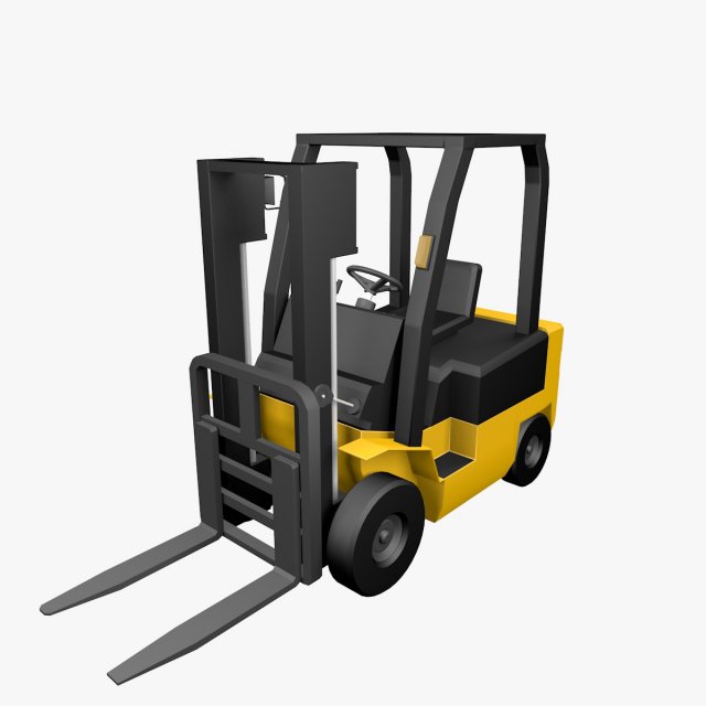 Forklifts 3D Model