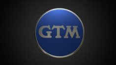 Gtm logo 3D Model