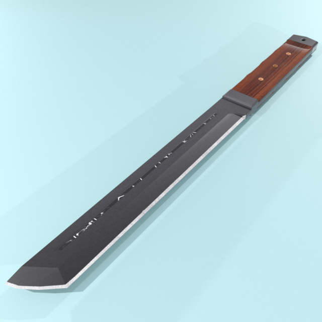 Choson Knife 3D Model