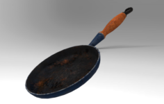 Frying pan 3D Model