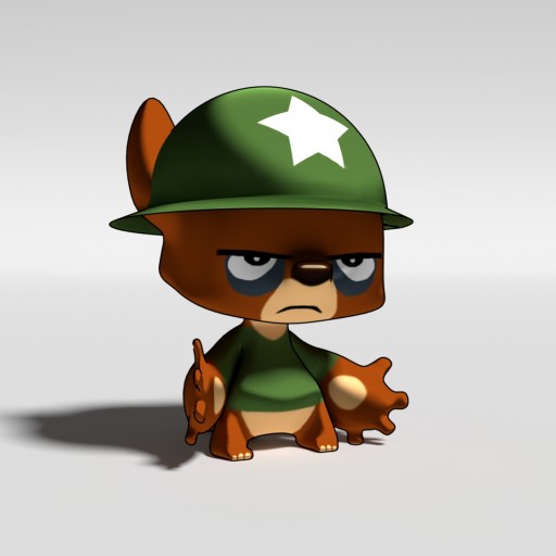 Foxy						 Free 3D Model