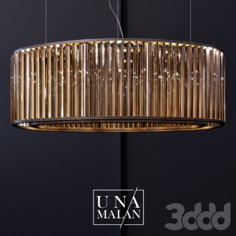 GLASS CHANDELIER 3D Model