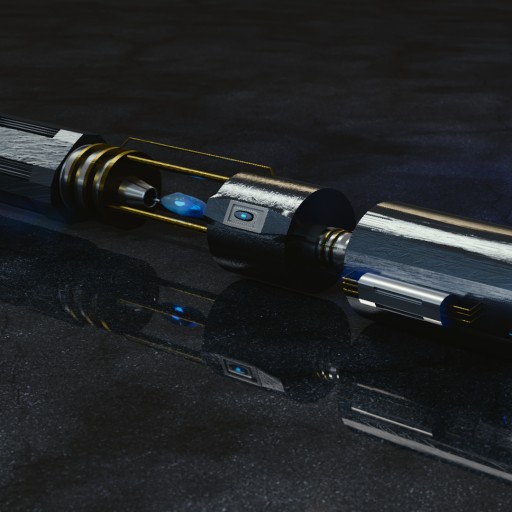 Lightsaber						 Free 3D Model