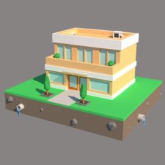 Building low poly 3D Model