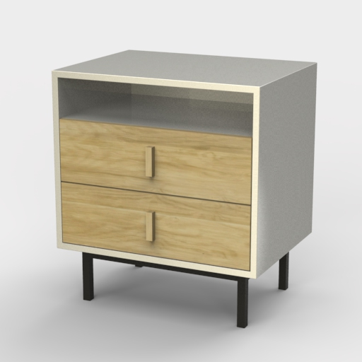 Kefton End Table 3D Model