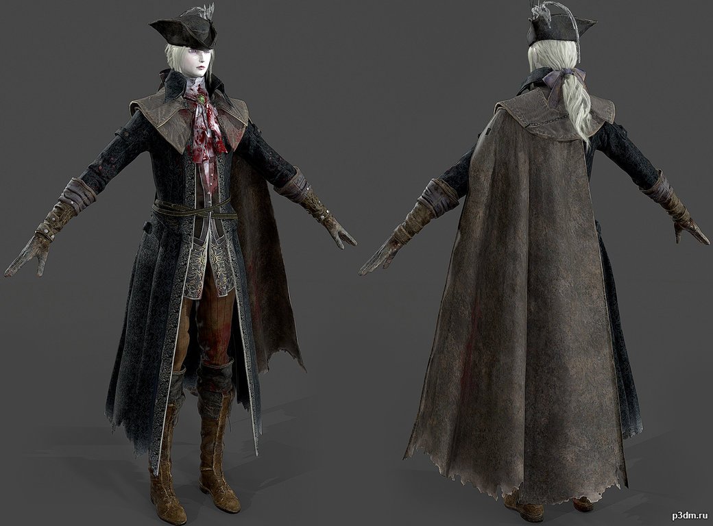 Lady Maria 3D Model