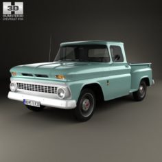 Chevrolet C10 K10 1963 3D Model