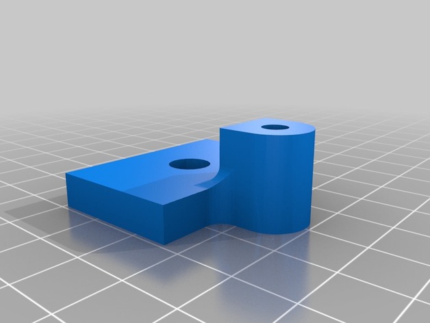 Camera_holder_1/4_hole 3D Print Model