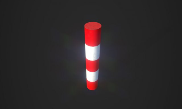 Bollard 3D Model