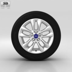 Ford Mondeo Wheel 16 inch 005 3D Model