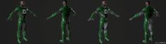 Green Lantern (John Stewart) 3D Model