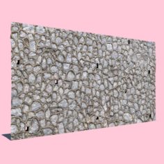 Stone Wall 3D Model