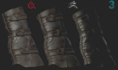 Leather glove 3D Model