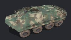 BTR 60 3D Model