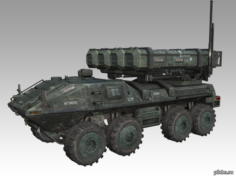 M880 Missile Launcher 3D Model