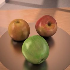 apple fruit 3D Model