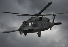 UH-60 Silent Hawk 3D Model