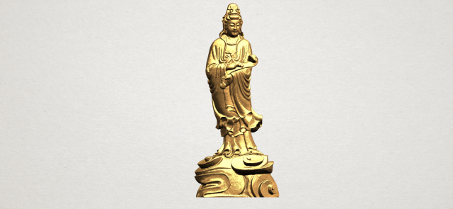 Avalokitesvara Buddha – Standing 04 3D Model