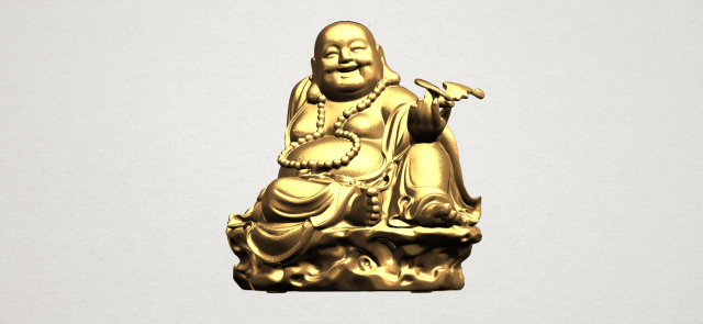 Metteyya Buddha 06 3D Model