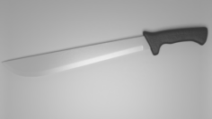 Machete knife 3D Model
