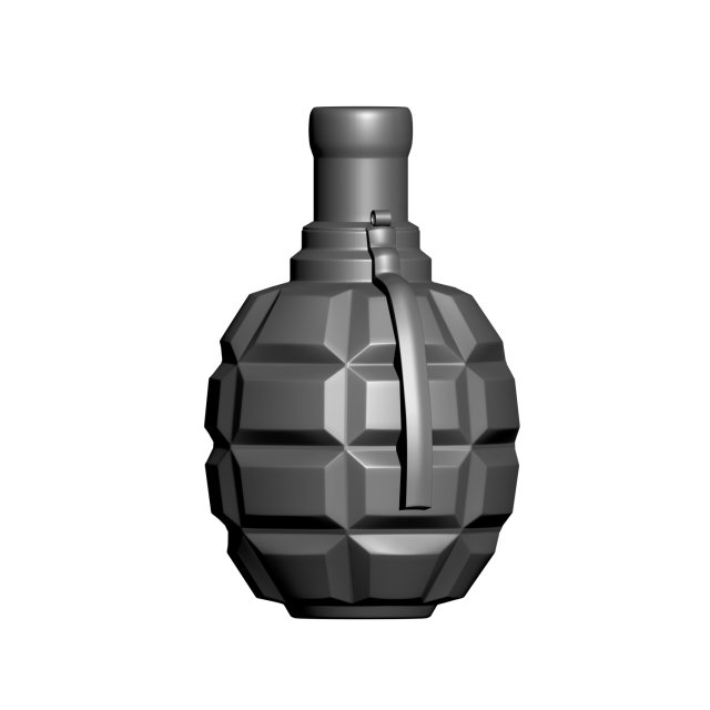 Bottle of pomegranate 3D Model