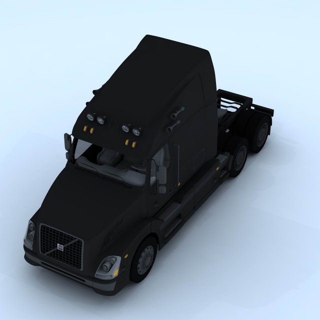 Front of truck transport 12745 3D Model