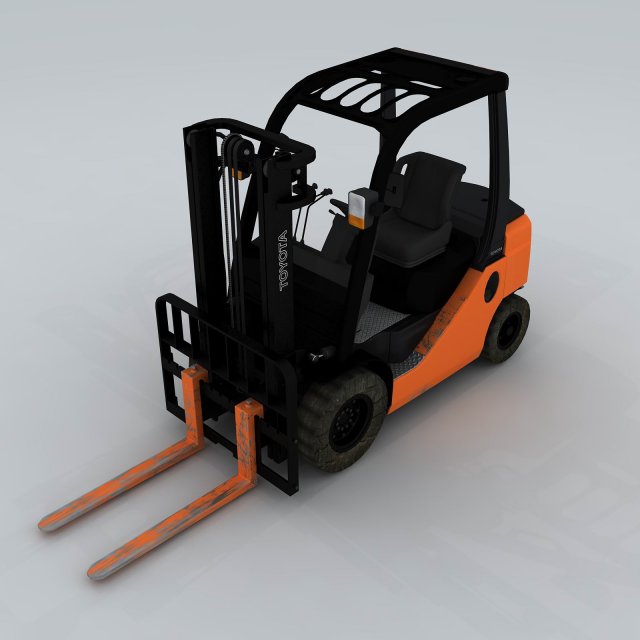 Transport – truck Forklift 02 3D Model