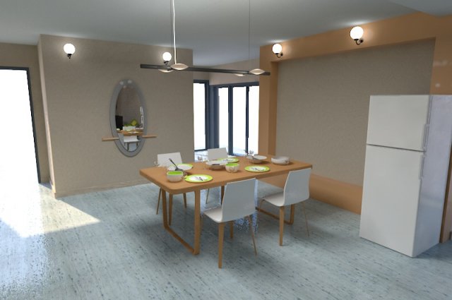 2017 modern living room design 3D Model