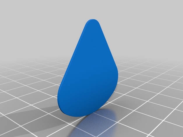 Guitar picks 3D Print Model