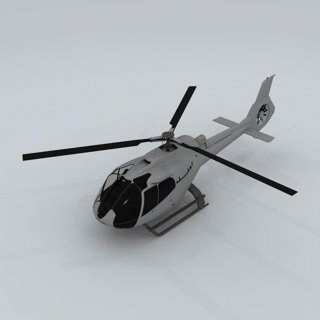 Transport helicopter 75534 3D Model