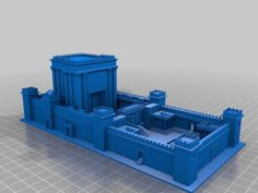 Herods temple (Second Temple in Jerusalem) 3D Print Model