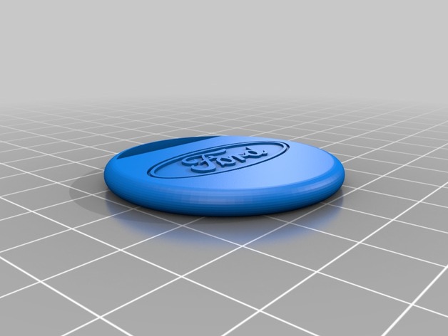 Small simple ford keyring 3D Print Model