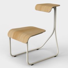 Toboggan Chair 3D Model