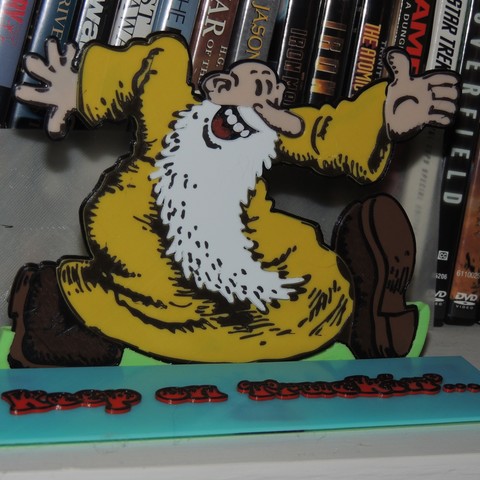 Mr. Natural –  R Crumb 3D Print Model