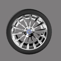 Wheel Mercedes-Benz S-Class 2014 3D Model