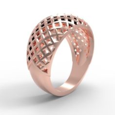 Square Ring 3D Print Model