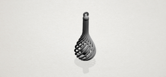 Necklace – Twisted Vase 3D Model