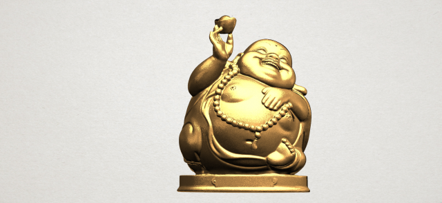 Metteyya Buddha 07 3D Model