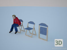 3D-Model 
Folding chair