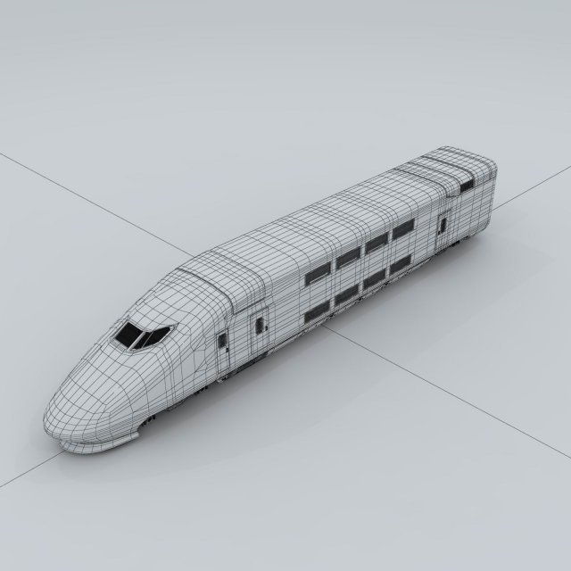 Train Transportation 36205 3D Model