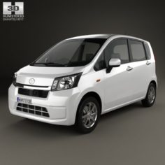 Daihatsu Move 2012 3D Model