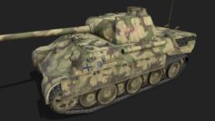 Panzer V Panther 3D Model