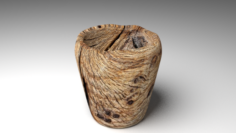 Mug of wood 3D Model